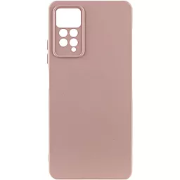 Чехол Silicone Case Original для Xiaomi Redmi Note 11 Pink Sand