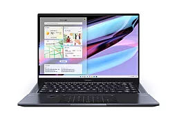Ноутбук ASUS ZenBook Pro 16X OLED UX7602ZM-ME116W (90NB0WU1-M005A0) Tech Black - фото Ноутбук ASUS ZenBook Pro 16X OLED UX7602ZM-ME116W (90NB0WU1-M005A0) Tech Black