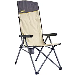 Кресло раскладное Uquip Justy XL Sand/Grey (244045) - фото Кресло раскладное Uquip Justy XL Sand/Grey (244045)