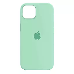 Чехол Silicone Case Full для Apple iPhone 14 Plus  Fresh Green