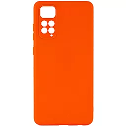 Чехол Silicone Case Candy Full Camera для Xiaomi Redmi Note 11 Pro 4G/5G / 12 Pro 4G Orange