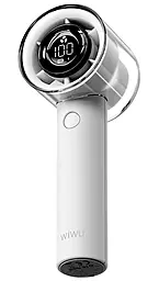 Портативный вентилятор WIWU WI-FS010 White - фото Портативный вентилятор WIWU WI-FS010 White