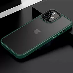 Чехол Epik TPU+PC Metal Buttons для Apple iPhone 12 mini (5.4")  Зеленый - миниатюра 2