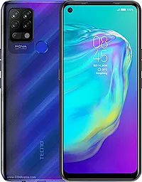 Смартфон Tecno Pova LD7 6/128GB DS Magic Blue (4895180762444) - фото Смартфон Tecno Pova LD7 6/128GB DS Magic Blue (4895180762444)