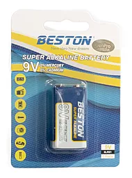 Батарейка Beston CR-9V 6LR61 (крона) 1шт (AAB1845) - фото Батарейка Beston CR-9V 6LR61 (крона) 1шт (AAB1845)