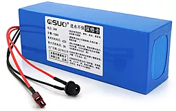 Акумуляторна батарея QiSuo QS-3610 36V 10A з елементами Li-ion 18650 DC: 5.5x2.1 T-2HQ