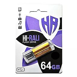 Флешка Hi-Rali Corsair Series 64GB USB 2.0 (HI-64GBCORBR) Bronze