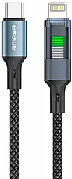 Кабель Amaya 111CL Type-C to Lightning 27w 3a 1.2м PD сable Black