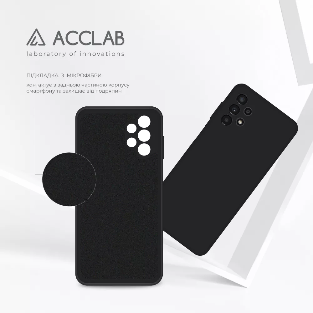 Чехол ACCLAB SoftShell для Samsung Galaxy A13 4G Black - фото 5