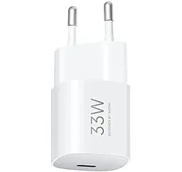 Сетевое зарядное устройство Xiaomi 33w GaN PD USB-C nano charger white (BHR087LEU) - фото Сетевое зарядное устройство Xiaomi 33w GaN PD USB-C nano charger white (BHR087LEU)