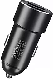Автомобильное зарядное устройство Remax RCC220 2.4a 2xUSB-A ports car charger Black - фото Автомобильное зарядное устройство Remax RCC220 2.4a 2xUSB-A ports car charger Black
