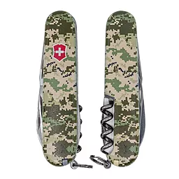 Мультитул Victorinox Spartan Army (1.3603.3_W3941p) Пиксель с красным лого - фото Мультитул Victorinox Spartan Army (1.3603.3_W3941p) Пиксель с красным лого