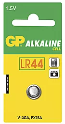 Батарейки GP 1154 (357) (303) (LR44) (AG13) 1шт 1.5 V
