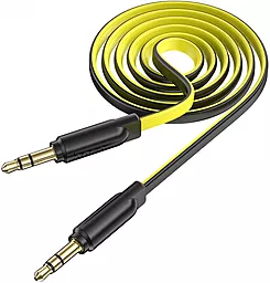 Аудіо кабель Hoco UPA16 AUX mini Jack 3.5mm M/M Cable 1 м yellow