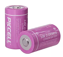Батарейка PKCELL CR34615 (D) 3.0V 12000 mAh 1шт - мініатюра 3