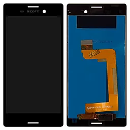 Дисплей Sony Xperia M4 Aqua (E2303, E2306, E2312, E2333, E2353, E2363) с тачскрином, оригинал, Black - фото Дисплей Sony Xperia M4 Aqua (E2303, E2306, E2312, E2333, E2353, E2363) с тачскрином, оригинал, Black