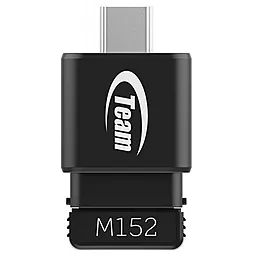 Флешка Team 32GB M152 USB 2.0 OTG (TM15232GB01) Black - миниатюра 2