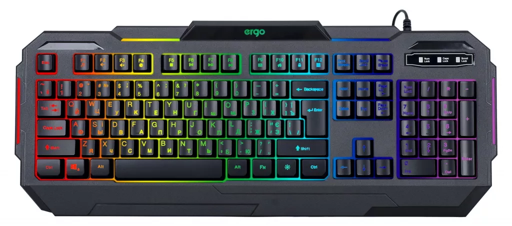 Клавиатура Ergo KB-680 Black - фото 1