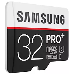 Карта памяти Samsung microSDHC 32GB PRO Plus Class 10 UHS-I U3 (MB-MD32DA/RU) - миниатюра 2