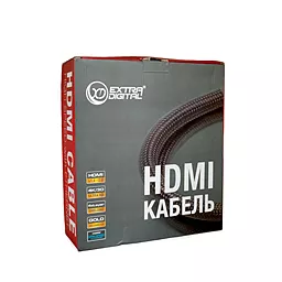 Видеокабель ExtraDigital Кабель Extradigital HDMI to HDMI, 15m, v2.0, 30awg, 14+1, CCS - миниатюра 5