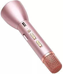 Колонка-микрофон Magic Karaoke K-088 Pink - миниатюра 2