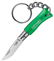 Нож Opinel Keychain №2 Inox (002273) Зелёный