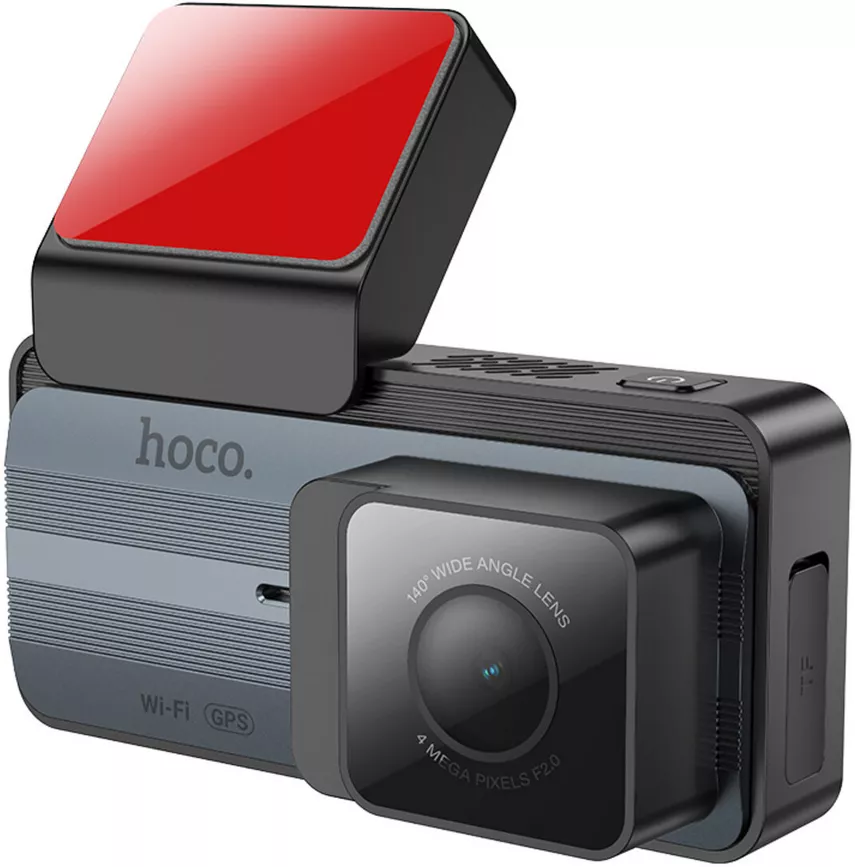 Видеорегистратор Hoco DV11 2K display GPS Silvery Gray - фото 2