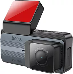 Видеорегистратор Hoco DV11 2K display GPS Silvery Gray - миниатюра 2 Видеорегистратор Hoco DV11 2K display GPS Silvery Gray - миниатюра 2