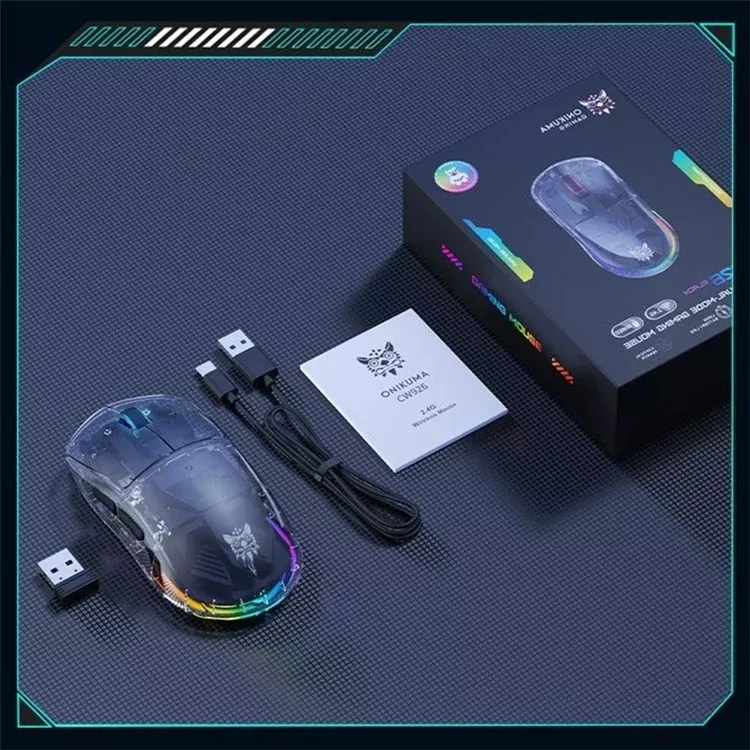 Комп'ютерна мишка Onikuma CW926 Black - фото 9