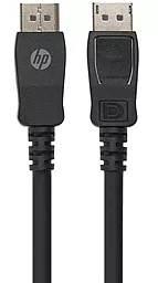 Видеокабель DisplayPort v1.2 4k 60hz 1m black (DHC-DP01-1M) HP - фото Видеокабель DisplayPort v1.2 4k 60hz 1m black (DHC-DP01-1M) HP