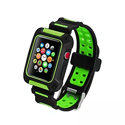 Ремінець для годинника COTEetCI W31 PC&Silicone Band Suit Apple Watch 42mm Green (WH5252-BG)
