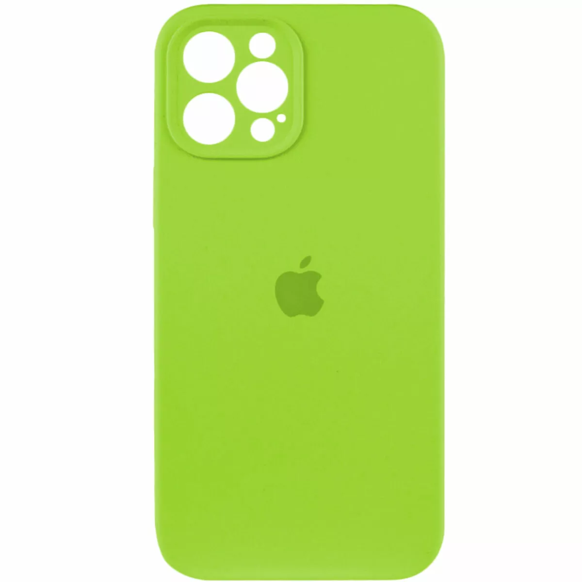 Чехол Silicone Case Full Camera для Apple iPhone 11 Pro Max Shiny Green - фото 1