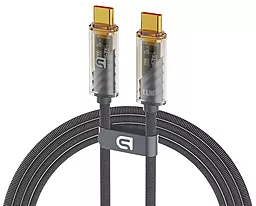 Кабель ArmorStandart USB Type-C - Type-C 100w 5a 1м PD cable Gray (ARM75871) - фото Кабель ArmorStandart USB Type-C - Type-C 100w 5a 1м PD cable Gray (ARM75871)