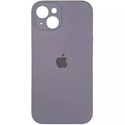 Чехол Silicone Case Full Camera для Apple iPhone 13 lavander grey