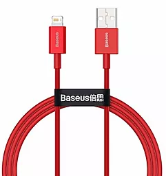 Кабель Baseus Superior Fast Charging USB-A - Lightning 12w 2.4a 2м cable Red (CALYS-C09)