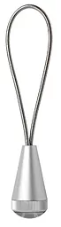 Кабель Native Union Tom Dixon Stash Cone USB-A - Lightning 12w 2.4a 0.15м cable Silver (CONE-L-SIL-TD)