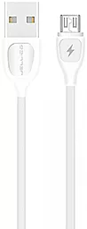Кабель Jellico YG-10 USB-A - micro USB 10w 1м cable White - фото Кабель Jellico YG-10 USB-A - micro USB 10w 1м cable White