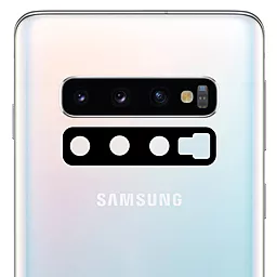 Гибкое ультратонкое стекло на камеру Samsung G973 Galaxy S10, G975 Galaxy S10 Plus
