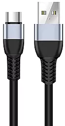 Кабель USB Joyroom S318 Round Data Type-C 3M Black