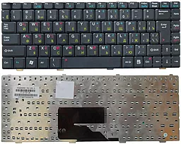 Клавіатура для ноутбуку MSI Megabook S250 S260 S262 S262W S270 S271  чорна