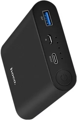 Повербанк Hoco J3 Leling Rapid 8000mAh Black - фото 3
