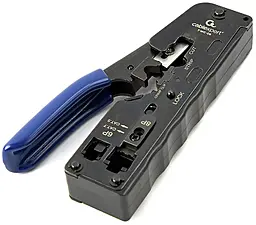 Кримпер (прес-кліщі) Cablexpert T-WC-06 RJ45/RJ12/RJ11 - фото Кримпер (прес-кліщі) Cablexpert T-WC-06 RJ45/RJ12/RJ11