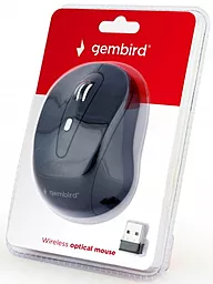 Комп'ютерна мишка Gembird MUSW-6B-01 Black - мініатюра 3