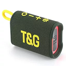 Колонки акустические T&G TG-396 Green - фото Колонки акустические T&G TG-396 Green