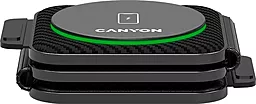 Бездротовий (індукційний) зарядний пристрій Canyon WS-305 foldable 2.1a 3-in-1 black (CNS-WCS305B)