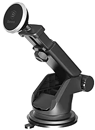 Держатель магнитный Baseus PREMIUM Solid Series Telescopic Magnetic Silver (SUHL-0S)