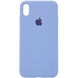 Чехол Silicone Case Full для Apple iPhone XR Lilac Blue