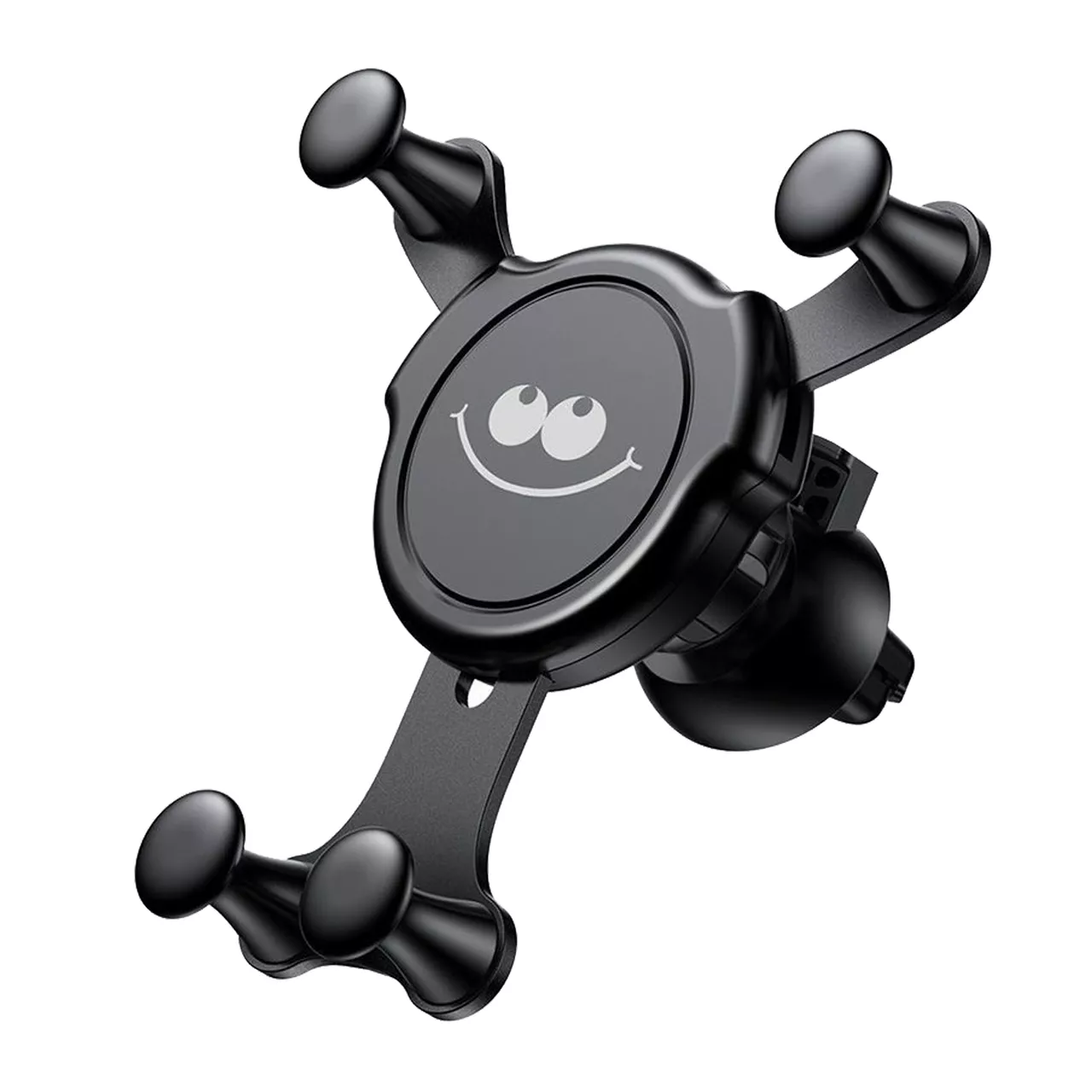Тримач з автозатисканням Baseus BASEUS PREMIUM Emoticon Gravity Car Mount (funny vision) Black - фото 1