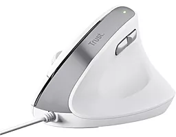 Комп'ютерна мишка Trust Bayo 2 Ergonomic White (25397) - фото Комп'ютерна мишка Trust Bayo 2 Ergonomic White (25397)