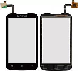 Сенсор (тачскрін) Lenovo A316, A316i (original) Black - фото Сенсор (тачскрін) Lenovo A316, A316i (original) Black